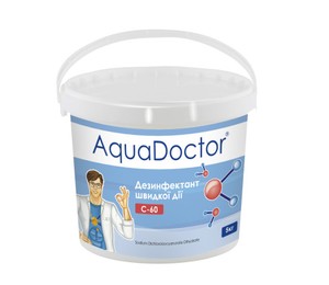 Хлор AquaDoctor C-60 50 кг. в гранулах
