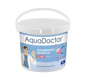 Хлор AquaDoctor C-60T 4 кг. в таблетках