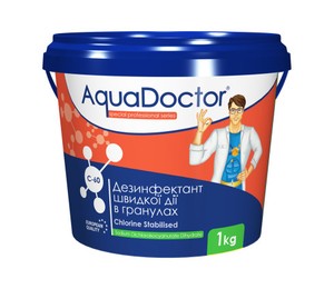 Хлор AquaDoctor C-60 1 кг. в гранулах
