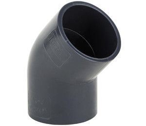Колено ПВХ Era USE01110 45°, d110 мм