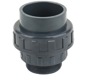 Муфта ПВХ Kripsol EHM20 63.C разборная, с наружной резьбой d63х2