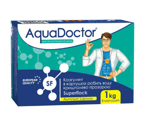 Коагулянт для бассейна в картушах AquaDoctor Superflock