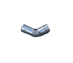 Колено угловое коаксиальное Daewoo 80C 45°