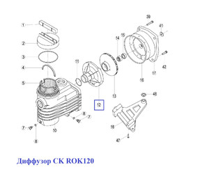 Диффузор CK ROK120