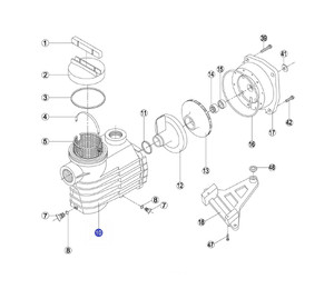 Корпус насоса NK RBH0010.00R