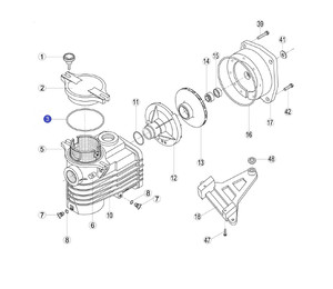Резинка для крышки OK RBH0011.01R
