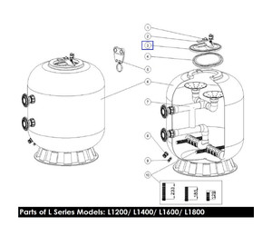 Смотровое окно для фильтра Emaux L1200-1800 (1161006)