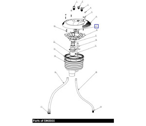 Лампа запасная Emaux белая для LED-P10 (88041940)