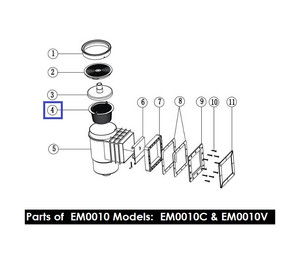 Корзина с ручкой для скиммеров Emaux Standard EM0010/0020 (89150201/89150101)