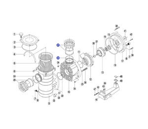 Муфта насоса Kripsol KAN - RPUM2425.02R / RBH0015.03R, 110 мм