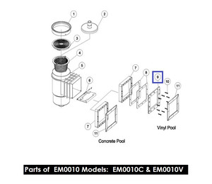 Рамка скиммера EMAUX EM0010 01051048