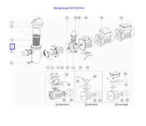 Префильтр Emaux SD 1021061