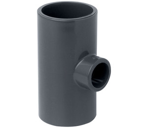 Тройник ПВХ Era UST0225х20 редукционный, 25х20 мм