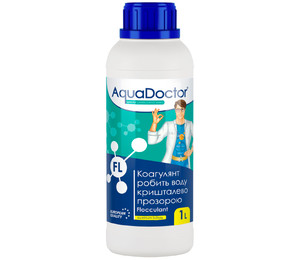 Коагулянт для бассейна AquaDoctor FL 1 л жидкий