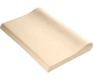 Копинговый камень Aquazone 320x500x50-25 мм, бежевый