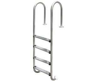 Лестница для бассейна Emaux Muro MUF415-SR (4 ступени), AISI-304