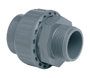 Муфта ПВХ Effast RGRBMG032D разборная, с наружной резьбой d32x1