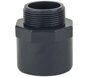 Муфта ПВХ Era USM00120/25 редукционная, с наружной резьбой d20х25x1/2