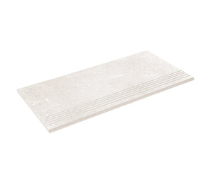 Бортовая прямая плитка Aquaviva Granito Light Gray, 595x289x20 мм
