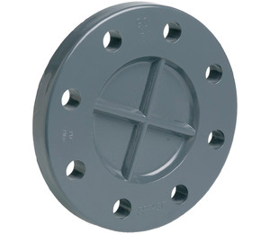 Фланец глухой ПВХ Effast RDRFCD1250, d125 мм