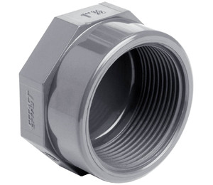 Заглушка ПВХ Effast RERCAE025C с внутренней резьбой, d3/4