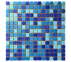 Мозаика стеклянная Aquaviva Majorca Dark