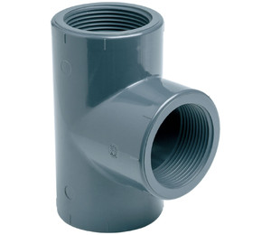 Тройник ПВХ Effast RERTIE063G 90° с внутренней резьбой, d2