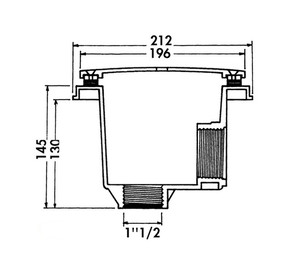 Слив донный Hayward 3252PAK2 2