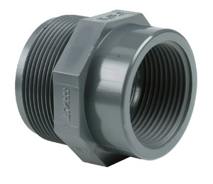 Переходник резьбовой ПВХ Effast RERRIE090H, d3