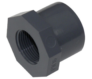 Редукционное кольцо ПВХ Praher с резьбой, d50х3/4