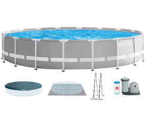 Каркасный бассейн Intex 26732 Premium (549х122 см) с картриджным фильтром, лестницей и тентом
