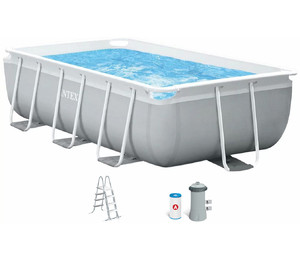 Каркасный бассейн Intex 26784 (300х175х80 см) с картриджным фильтром и лестницей
