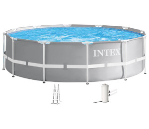 Каркасный бассейн Intex 26718 Premium (366х122 см) с картриджным фильтром и лестницей