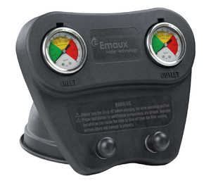 Манометр сдвоенный для фильтров Emaux L1200-1600, 60 psi (E13047)