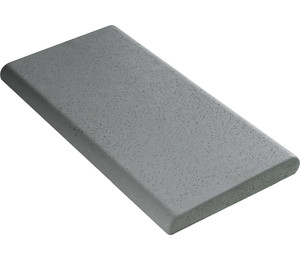 Копинговый камень Aquazone Tuff 320x500x50-25 мм, серый (пористый)