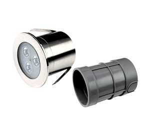 Прожектор светодиодный Aquaviva HJ-RC-SS75, 3LED 6 Вт RGB, с закладной