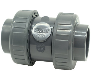 Обратный клапан ПВХ Effast CERCBE025C шаровый, с внутренней резьбой 3/4