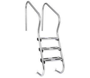 Лестница для бассейна Hayward EAF4 Easy access (4 ступени), для широкого борта, AISI-316