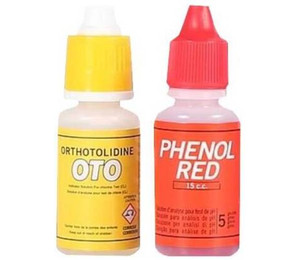 Набор жидкостей для капельного тестера AquaDoctor Basic Cl/pH