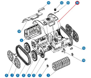 Кабель питания для Wybotics С1/C1 Pro (S.WY3312Pro.14.005)
