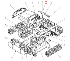 Кабель питания для робота-пылесоса Wybotics WY350 (B.WY360.03.002)