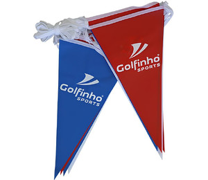 Флажки опознавательные Golfinho 2×12.5 м, брезент
