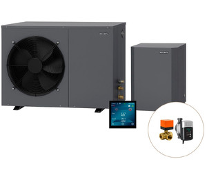 Инверторный тепловой насос для дома Aquajoy Comfort 13 (13 кВт), циркуляционный насос + трехходовой клапан