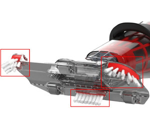 Набор щеток Kokido для пылесоса Voltera EV35/EV56/60 (3 шт.)