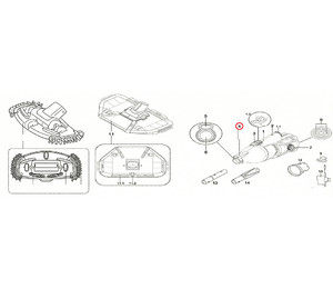 Насадка под щетку Kokido для пылесоса Telsa EV033 (прозрачный контейнер)