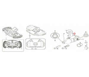 Стопорное кольцо и защелка Kokido для пылесоса Telsa EV33