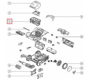 Корзина фильтра для Fairland M1