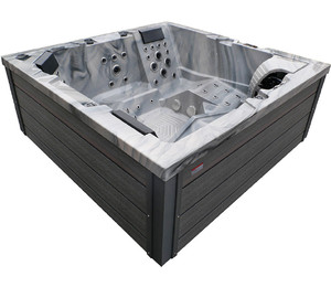 СПА-бассейн Aquajoy Monaco Odyssey (220х220х90 см), с динамиками и LED-подсветкой