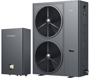 Инверторный тепловой насос для дома Aquajoy Plus 16T (15.57 кВт), циркуляционный насос + трехходовой клапан