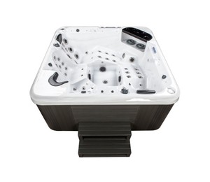Гідромасажний басейн IQUE Dreamline-II 2200-II-DD-BPM (WiFi + MICROSILK) (220х220х96)